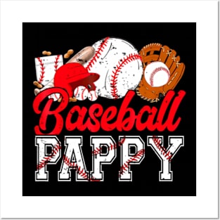 Pappy Baseball Ball  Baseball  Fathers Day Posters and Art